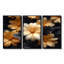 Ensemble de salon art mural jaune et blanc Fusion Mums II - Mums-1017559124-1017559137