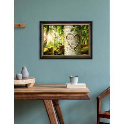 Love Evergreen, Personalized Artwork with Names and Date on, Love Gift for Anniversary,Birthday