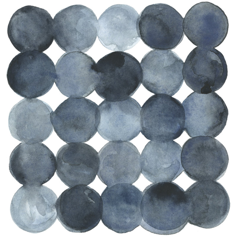 Bleu gris densité I, H 36 po x l 36 po