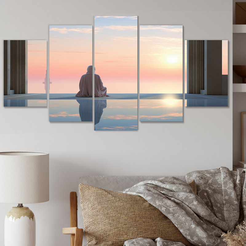 Rivkees - Islamic Canvas Art Print - 5 Panels