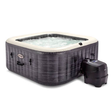 Spa gonflable Purespa Greywood Deluxe 6 places - D216 cm x H71 cm - Spa BUT
