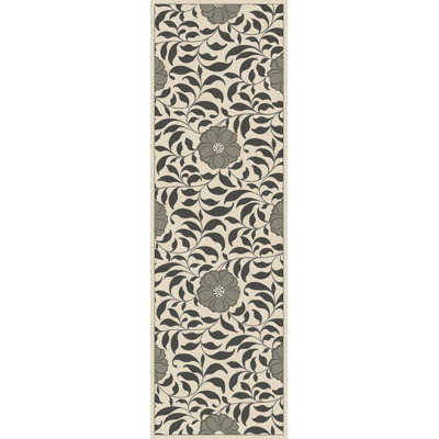 Healdsburg Vinyl Floral Indoor Rug