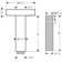 Raindance E Extension Pipe for Ceiling Mount Replacement 3.125" Coordinating Shower Arm