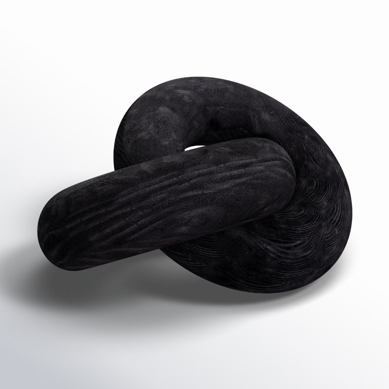 Dinara Abstract Figurines & Sculptures, Black