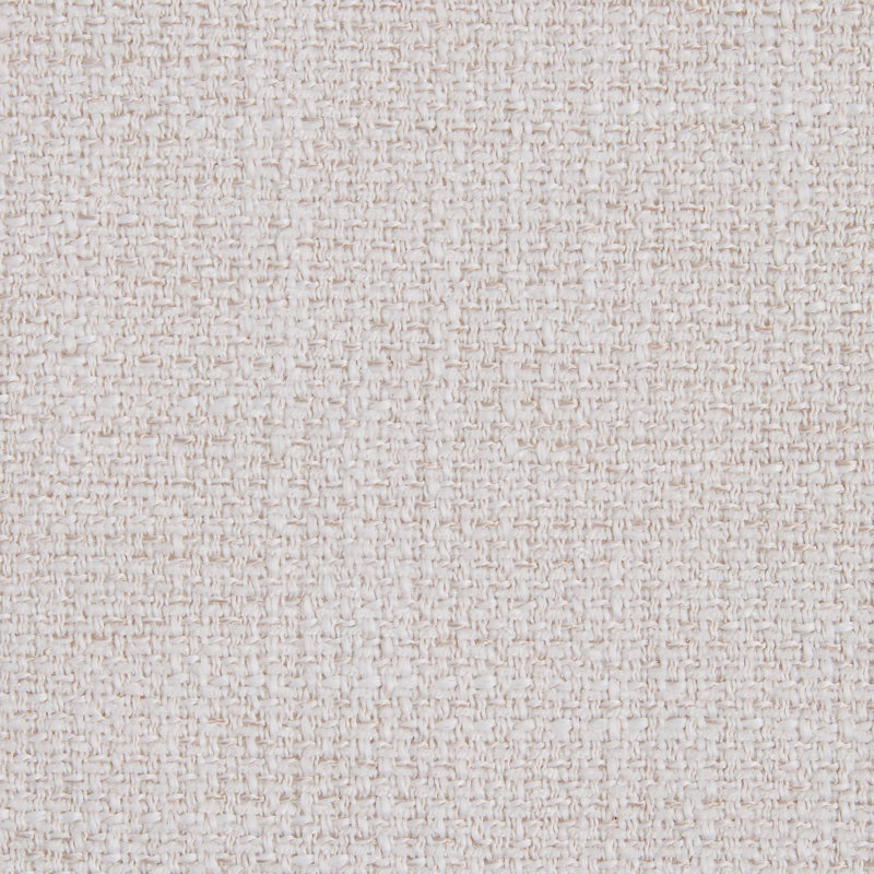 Lit tapissier Stephanie, double, toile ivoire