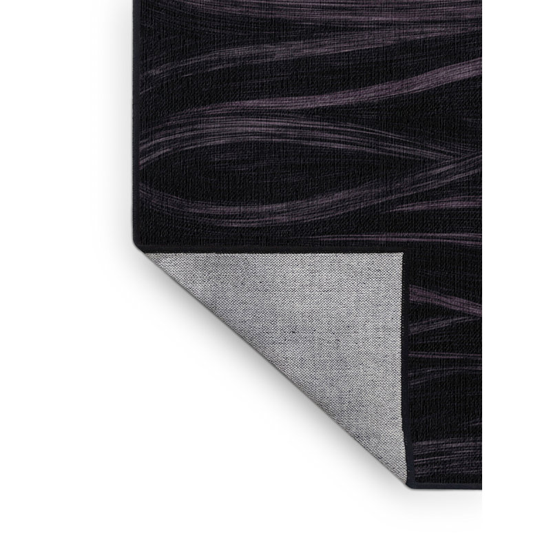 Tapis gris lavable à la machine, Tapis de couloir 2 pi x 5 pi