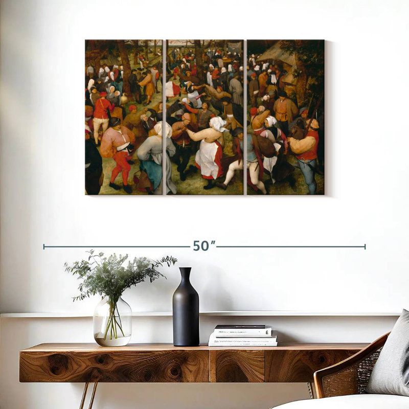 Leisha The Wedding Dance, 24" H x 38" W