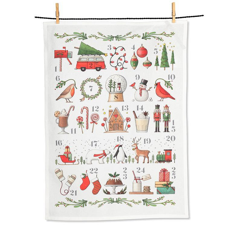 Advent Calendar Kitchen Towel