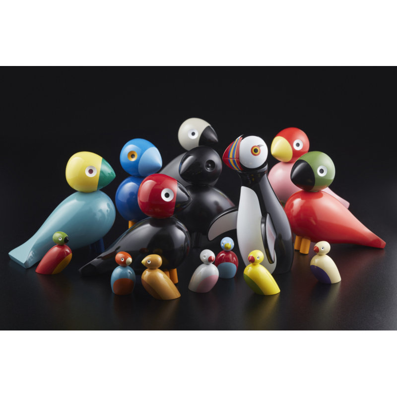 Songbird Ernst Figurine, 6.1" H x 6.3" W x 3.1" D, Gray/Light Gray, 1