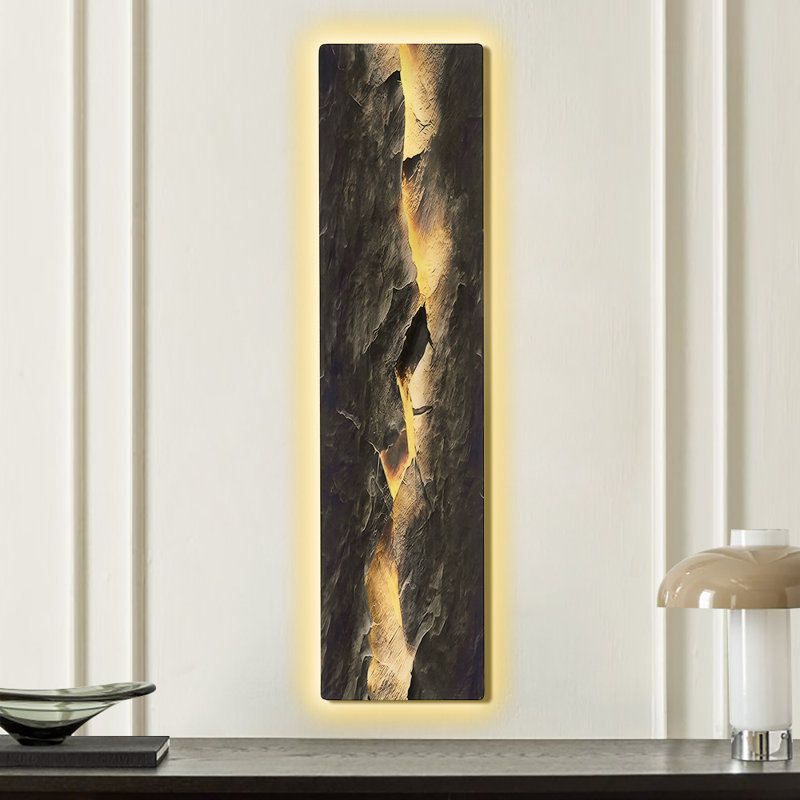 Modern Abstract LED Wall Art with Backlit Light Home Decor — USB Powered