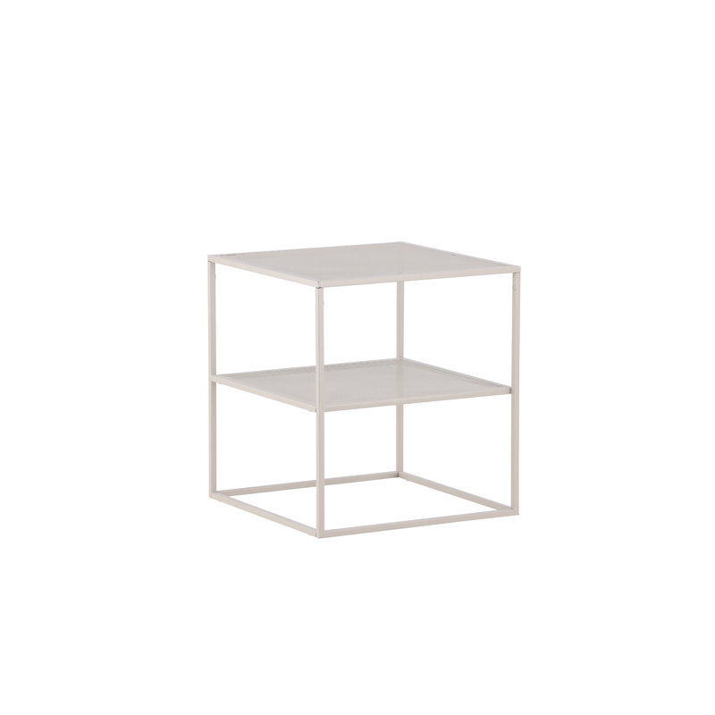 Jake-Tyler Frame Coffee Table with Storage, Beige