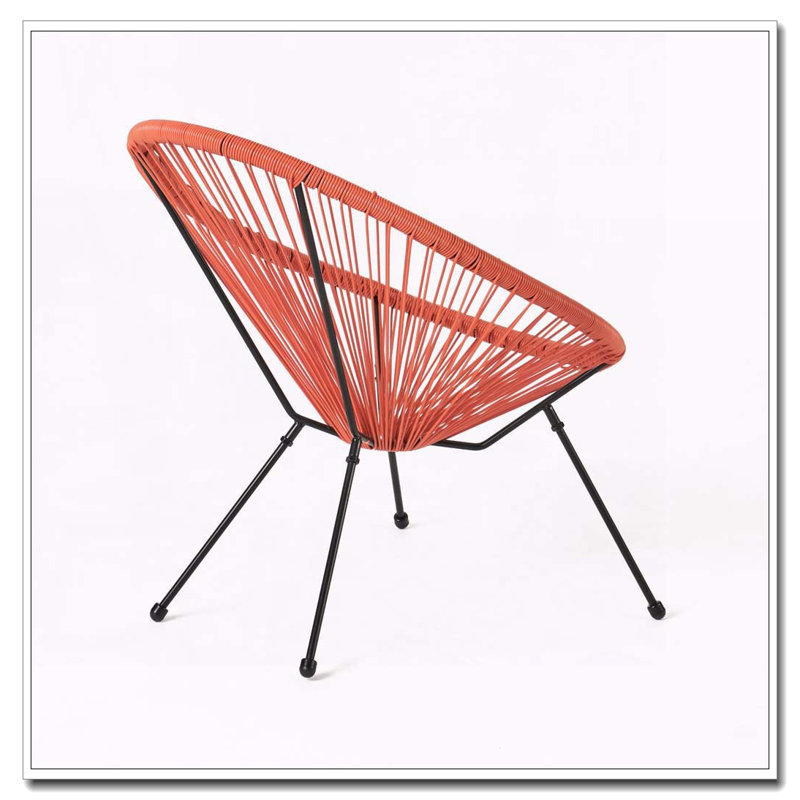 Ensemble de chaise longue de patio, Orange