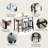 3 - Piece Counter Height Bar Table Set With 2 Upholstered Stools-1195399876-1195491857
