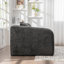 Canapé-lit escamotable pliable 71 po 2-en-1 avec accoudoirs et coussins de dossier, canapé-lit convertible en chenille désossée avec matelas en nuage, canapé-lit pour salon, chambre d'amis, dortoir, gris-981511200