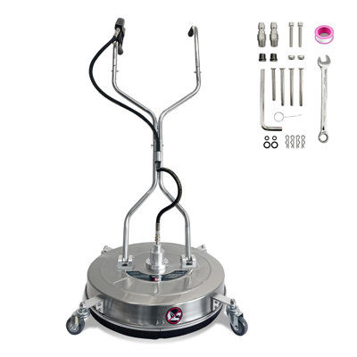 Nettoyeur de surface professionnel 20 "pour allées, patios et terrasses