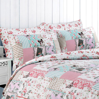 Annilyn Pleated Meriden Duvet Cover Set