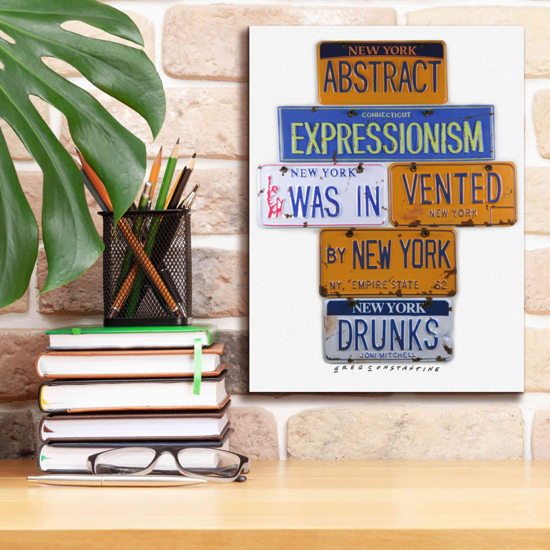 «Mitchell NY Drunks» par Gregory Constantine, H 16 po x l 12 po x P 0,75 po
