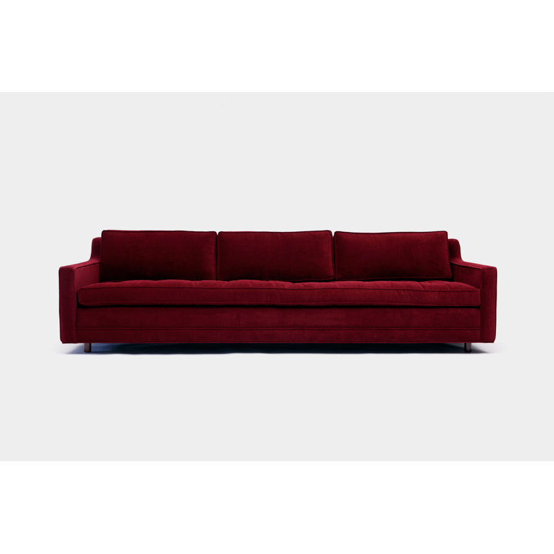 Sofa, Eggplant Aged Velvet