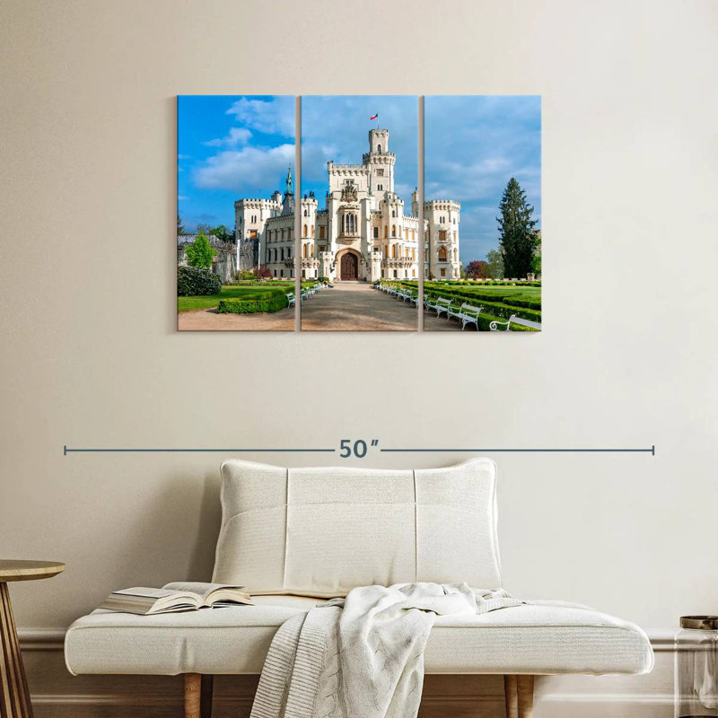 Château de Hluboka, H 24 po x l 38 po