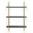 3 Piece Solid Wood Tiered Shelf
