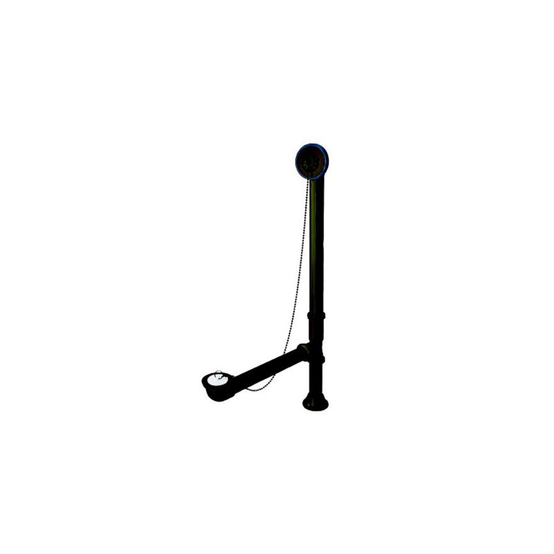 Vintage Accents Overflow Plate Kitchen Sink Drain with Overflow, Oil Rubbed Bronze