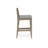 Ojai Acacia Outdoor 30'' Bar Stool with Cushion