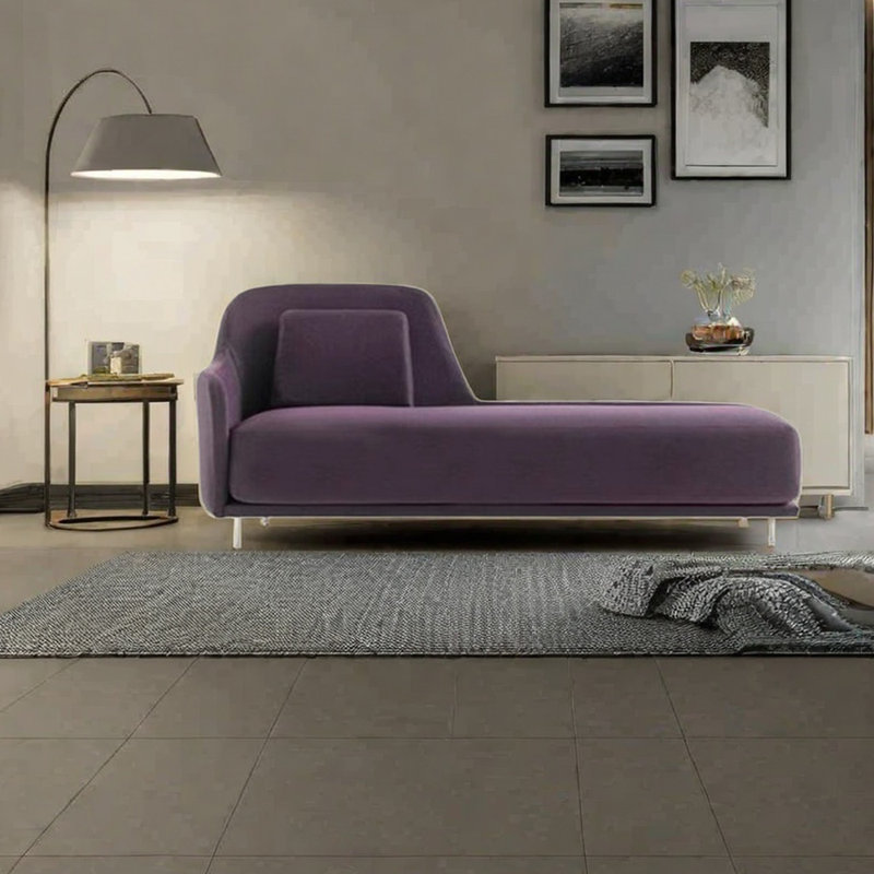 Fauteuil inclinable léger, luxueux et confortable, Orienté à gauche (vu de face)