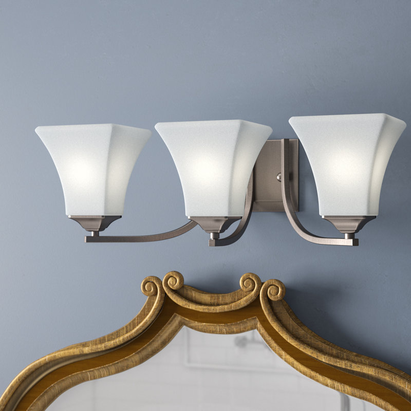 Weedman 3 - Light Dimmable Vanity Light, Satin nickel