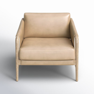 George Oliver Genuine Leather Armchair