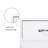Two Door Side Table-White, Sideboard