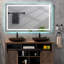 Miroir suspendu de salle de bain Elin
