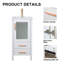 Ensemble de meuble-lavabo simple blanc 16 po
