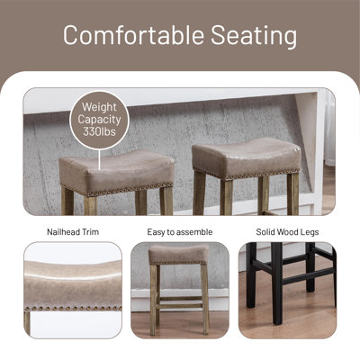Tabouret de comptoir 26 po Cantrall
