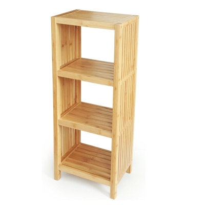 Bradlyn 14 W Solid Wood Shelving Unit