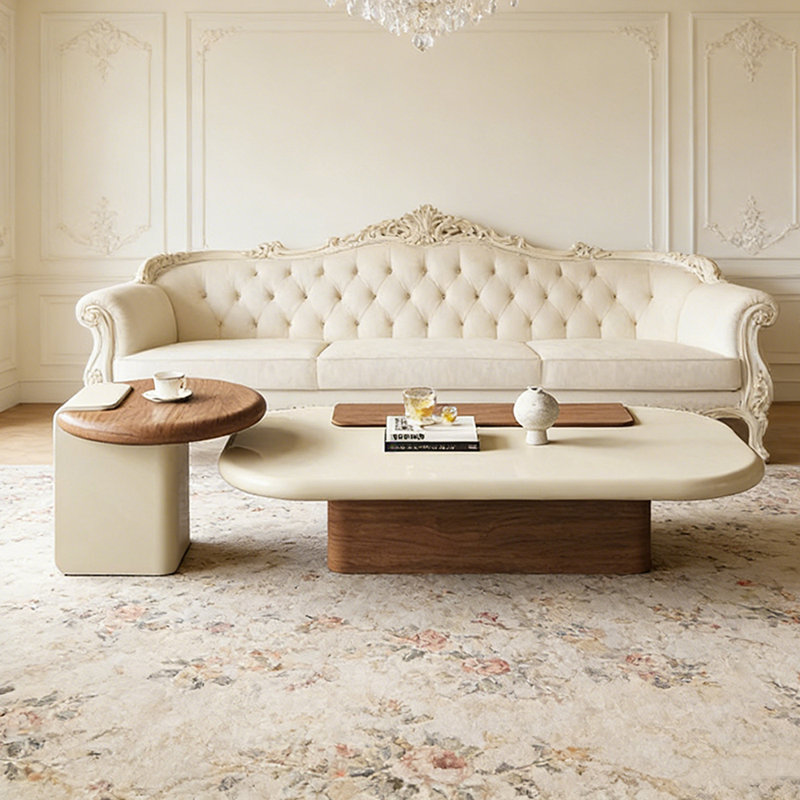 Table basse fonctionnelle de style minimaliste