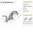 Bothwa Home 5.45" CUPC Certified 2-Handle Bathroom Sink Faucet (Chrome Finish)-121292183