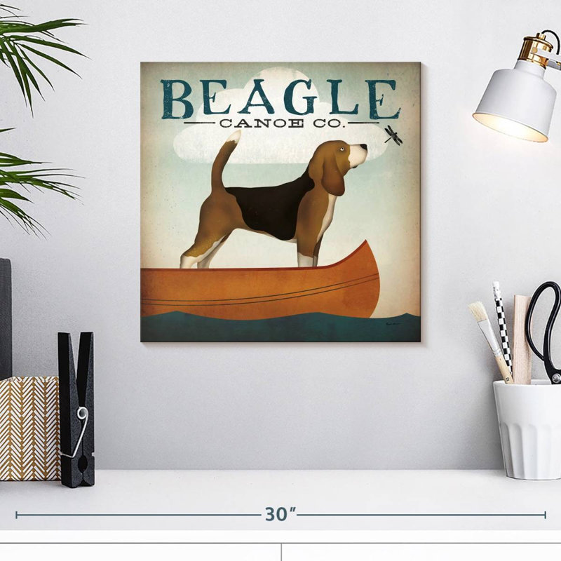 Brampt Beagle Canoe Co, 16" H x 16" W