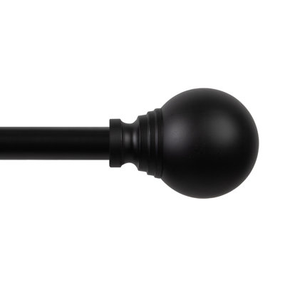 Fast Fit™ Fast Fit™ Easy Install Adjustable 0.625" Single Curtain Rod