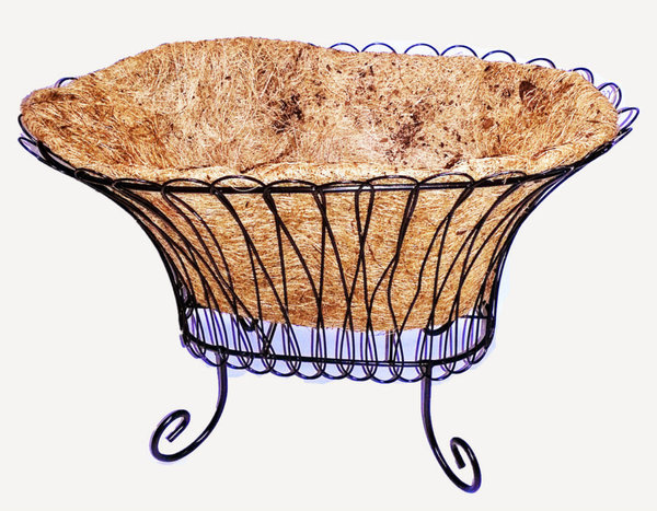 Pot à fleurs en métal Hayner