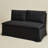 Crampton Performance Fabric Down Fill Slipcover Dining Bench-399186288