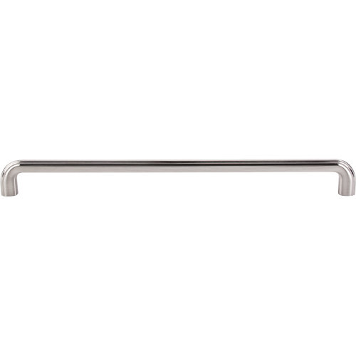 Victoria Falls Bar Pull, Brushed Satin Nickel, 12" Center to Center