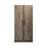 Bucholz 65" Tall Wardrobe Cabinet, Storage Cabinet with Hanging Rail and Shelves for Living Room, Kitchen, and Laundry Room, 24.5" D x 32" W x 65" H, Drifted Gray-458763706-417904668