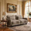Causeuse moderne et ergonomique avec coussin de soutien et coussin de nuage-550621145