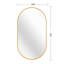 Miroir ovale en métal 20 po x 33 po-1255856868-1255856871