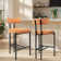 Cat-friendly Bar Stools with Back
