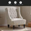 Chaise club à dossier haut