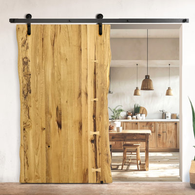 Veasley Solid Oak Barn Doors Prefinished