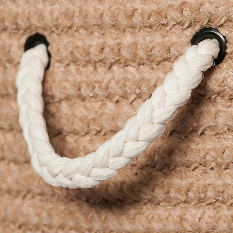 Panier à linge doux, Petit (18 po x 15 po x 15 po), Beige