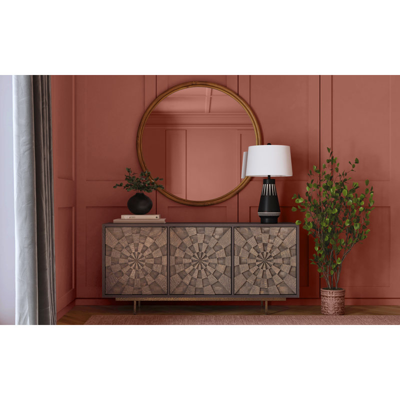 Harland 69" Mango Wood Storage Server