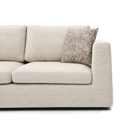Emily Upholstered L-Shaped Sectional